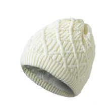 Womens Mens Unisex Autumn Winter Warm Knitted Twisted Cable Caps Beanie Braided Hat (HW134)